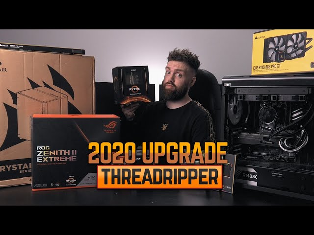 2020 Content Creation PC Build - Threadripper 3960X - Zenith II Extreme - RTX 2080 Ti