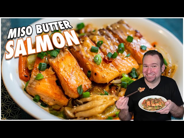 Easy Miso Butter Salmon Recipe | Super Umami Fish Dish