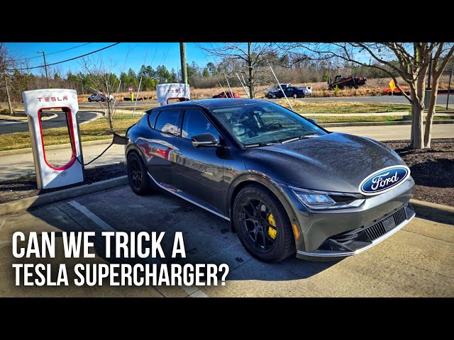 Can I TRICK a Tesla Supercharger into thinking my Kia EV6 is a Ford? 🤔
