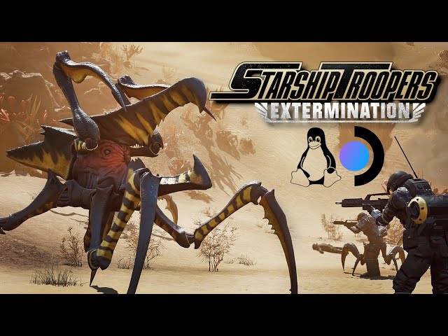 Starship Troopers: Extermination on Steam Deck & desktop Linux