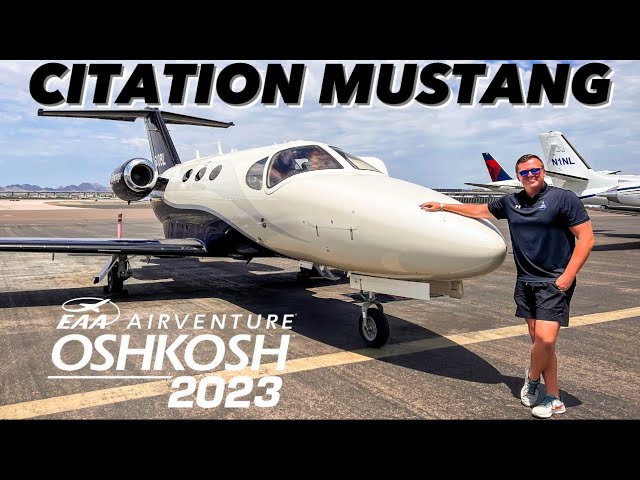 VFR Departure from OSHKOSH in a Private Jet! (OSH-PHX)