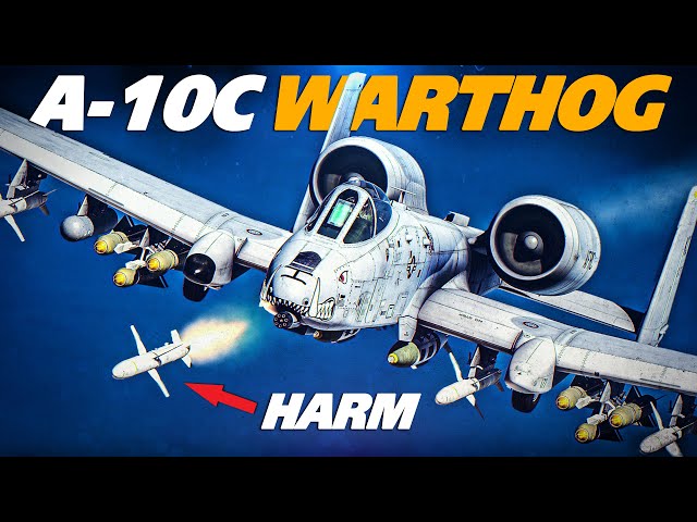 A-10C Warthog But This Time It has HARMS | SEAD | Digital Combat Simulator | DCS |