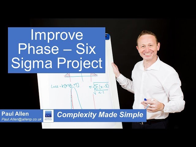 Improve Phase - Six Sigma Project