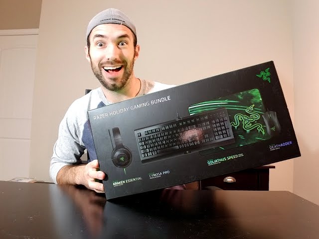 Razer Holiday Gaming Bundle (2017 version) Unbox and overview!