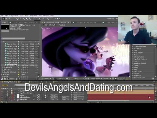 Lighting Tutorial for CG Short Production - Devils Angels & Dating