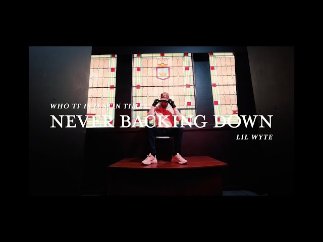 Never Backing Down by Who TF is Justin Time? & Lil Wyte (Official Music Video)