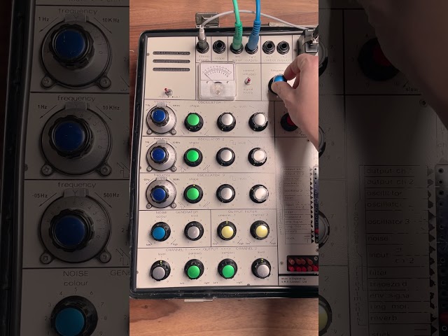 The Synthi almost sounds like an opera singer, doesn't it? #shorts #vintagesynth #synthesizer