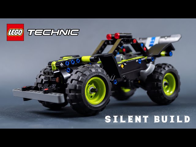 Relax and Unwind with this Soothing ASMR Build of Alternative Lego Technic Monster Jam Grave Digger
