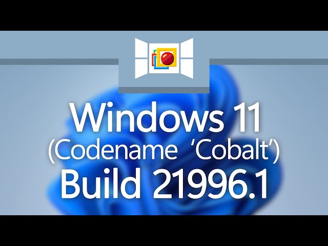 Windows 11 Build 21996.1