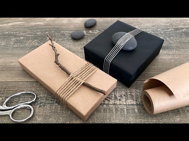 Eco-Friendly Gift Wrapping (Inspired by the Art of Rock Wrapping) | Craft Ideas