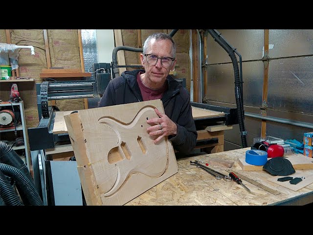 Making A Six String Multi Scale Guitar: Making The Body*