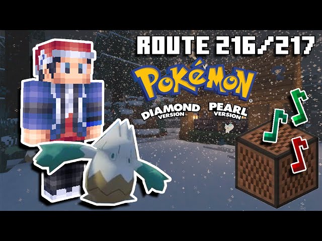 Pokemon Sinnoh Route 216 | Minecraft Noteblock Cover