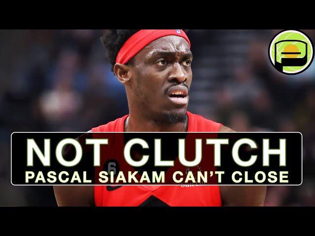Pascal Siakam keeps DISAPPEARING in the FOURTH QUARTER