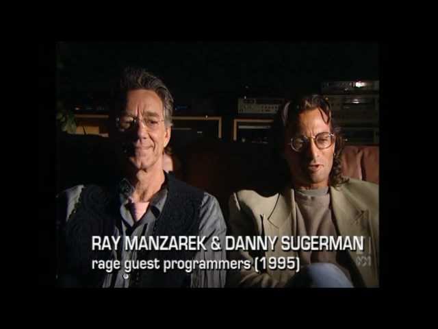 Ray Manzerak & Danny Sugerman '95 talk Eric Burdon & Jim Morrison getting drunk together HD