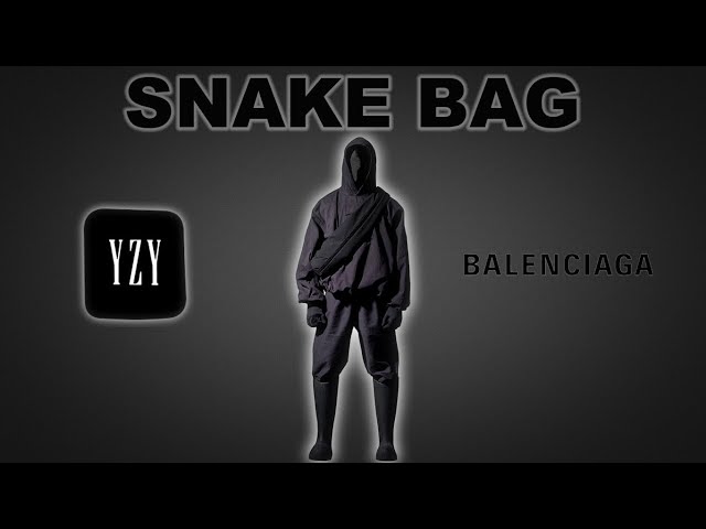 YEEZY GAP BALENCIAGA SNAKE BAG REVIEW!