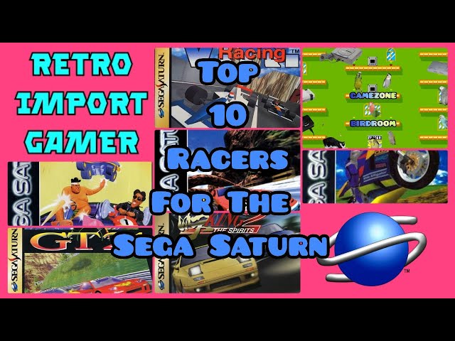Top 10 Racer for the Sega Saturn with Retro Import Gamer
