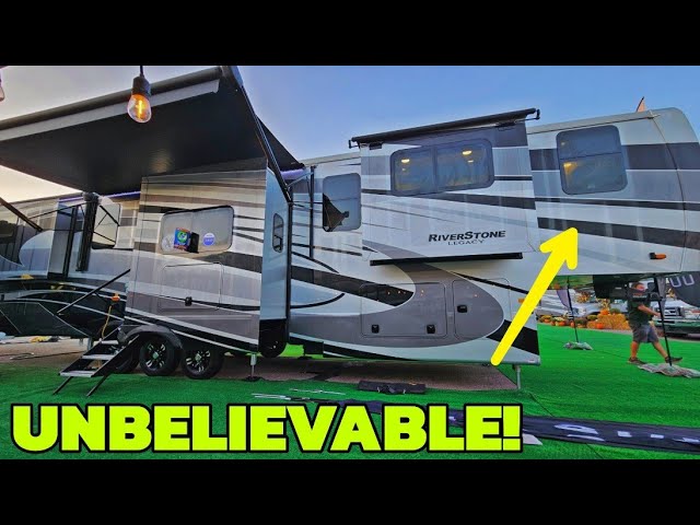 BRAND NEW RV FLOORPLAN From Forest River Riverstone! 425FO Fifth Wheel