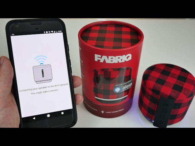 FABRIQ With Amazon Alexa Portable Bluetooth Speaker | Setup | REVIEW