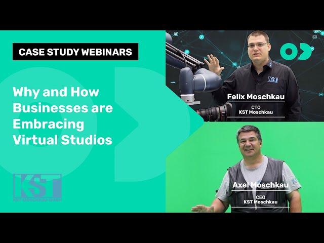 Case Study Webinars - Why and How Businesses are Embracing Virtual Studios
