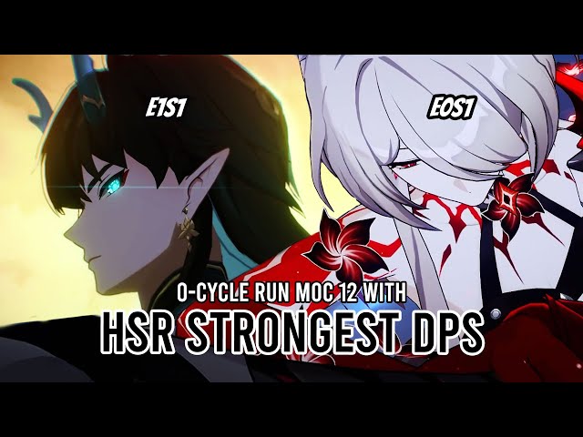 Strongest Female DPS vs Strongest Male DPS - E0S1 Acheron and E1S1 DHIL - MoC 12 | Honkai Star Rail