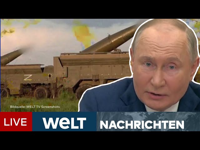 PUTINS KRIEG: Charkiw-Offensive nur Trick? Russland führt Atom-Manöver an Grenze fort | WELT Stream