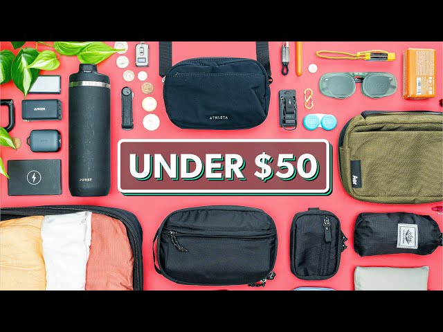Travel Products Under $50 You Should Buy | Aer, ALPAKA & More!