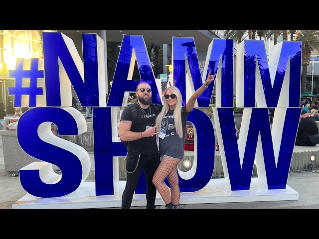I go to NAMM for the first time!