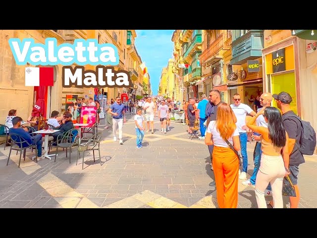 Malta 🇲🇹 - May 2023 - 4K-HDR 60fps Walking Tour