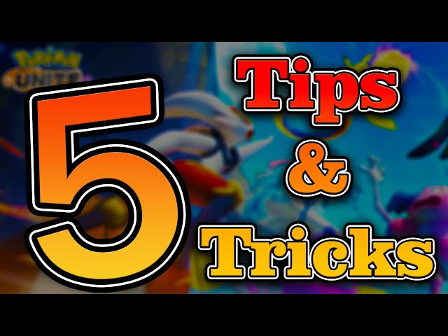 Five Tips and Tricks You Must Know! Start Winning Every Game and Rank Up! // Pokemon Unite