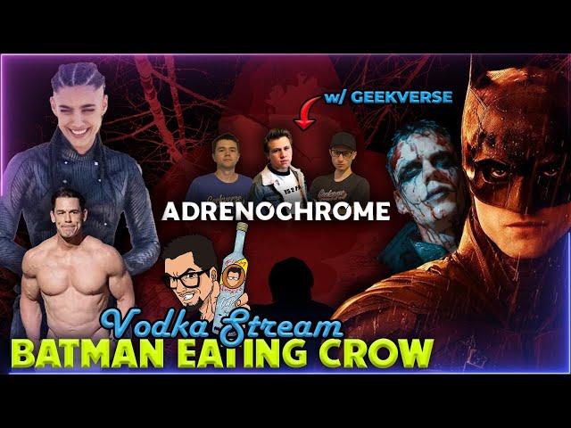 SUPERMAN Set Pics, Batman DELAYED, Crow DISLIKED, and ADRENOCHROME - w/ GeekVerse - Vodka Stream