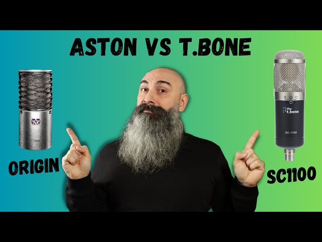 Aston Origin VS T.Bone SC1100: test audio e review