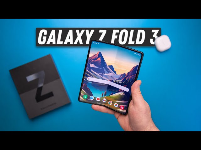 Обзор Samsung GALAXY Z FOLD 3 - пора меняться!