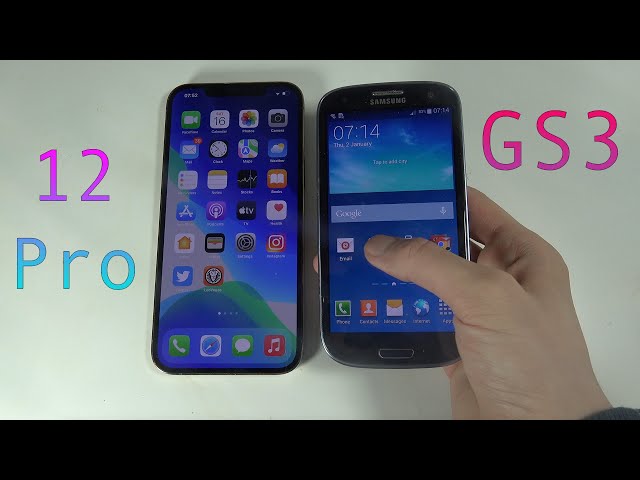 iPhone 12 Pro Max vs. Samsung Galaxy S3 - Which Is Faster?
