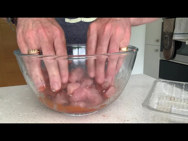 How to Make Turkey Kebabs!
