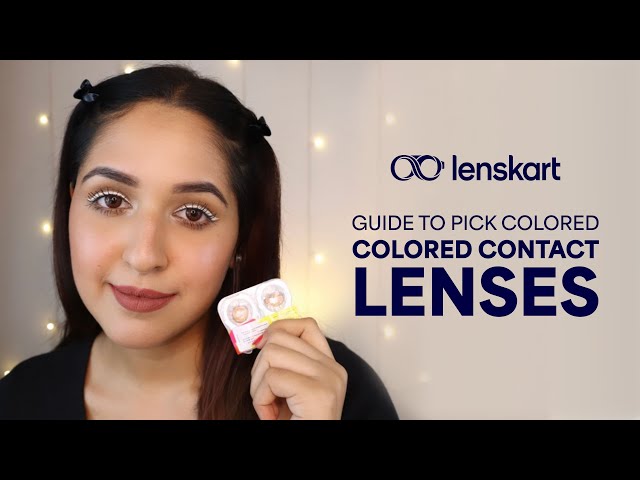 Guide To Pick Colored Contact Lenses | Aqualens | Lenskart