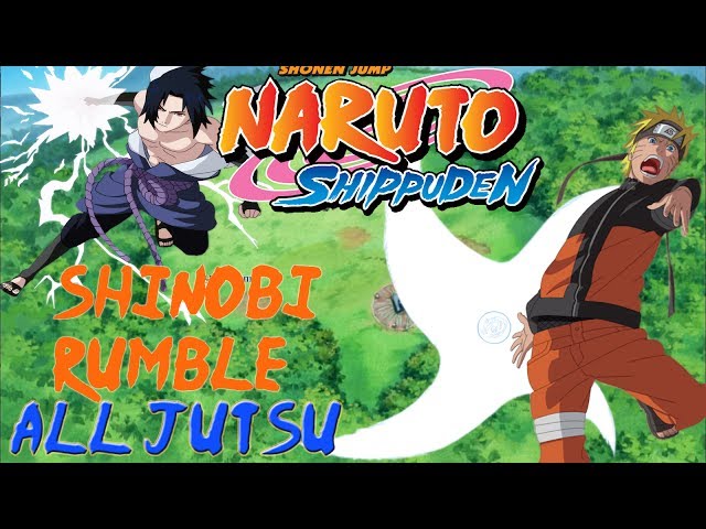 Naruto Shippuden: Shinobi Rumble All Specials/Jutsu [HD]