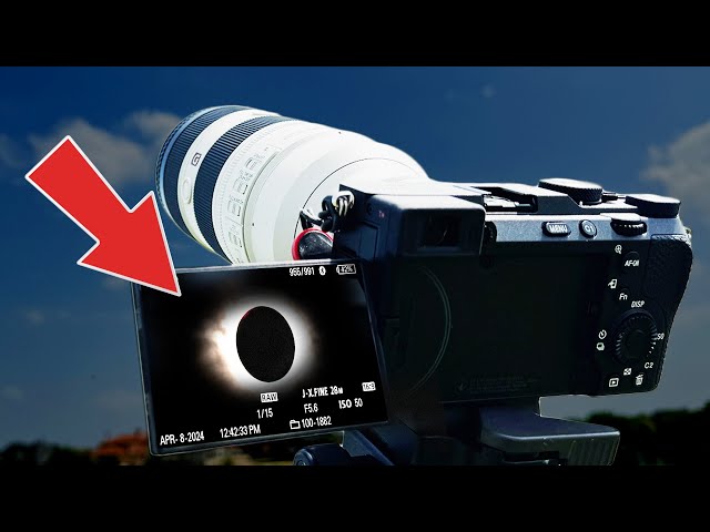 How I Shot my FIRST Total Solar Eclipse!
