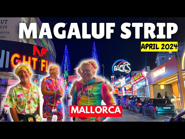 A QUIET start to Magaluf nightlife, Majorca, April 2024 | The MacMaster in Mallorca