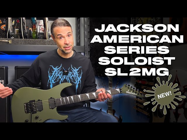 🎸Checking out the ALL NEW Jackson Soloist!