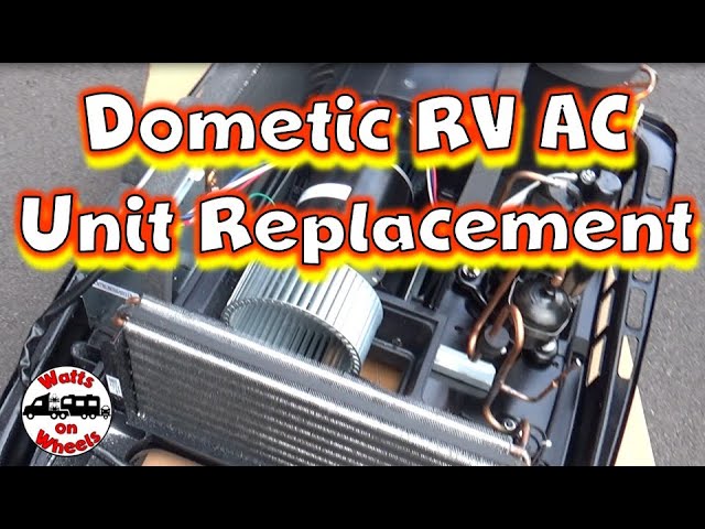 💪 Dometic RV AC Replacement // Air Conditioner DIY Replacement