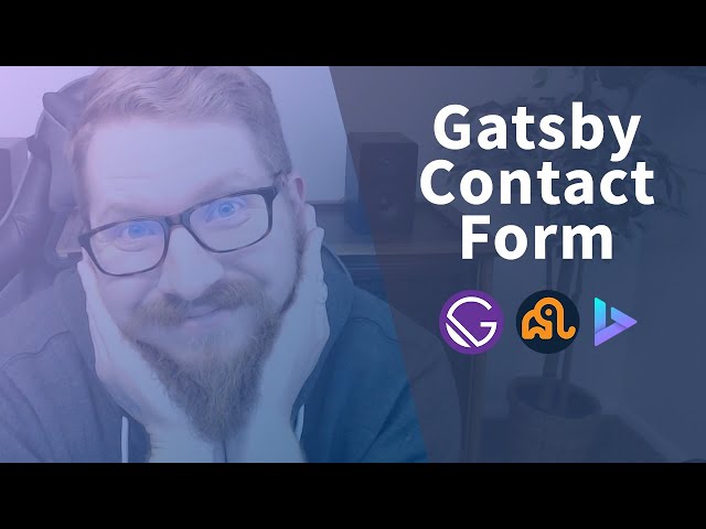 How to Make a Contact Form in Gatsby | Headless WordPress Tutorial
