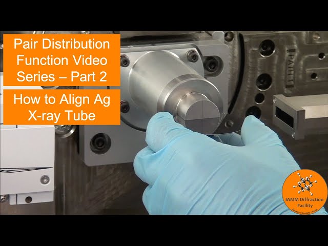 Aligning the Ag X-ray Tube - Pair Distribution Function - Part 2