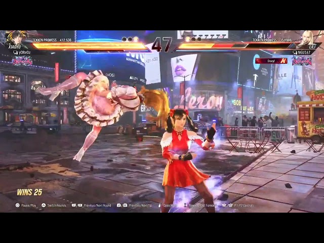 Tekken 8 - Ling Xiaoyu moment. (Triple Perfect)