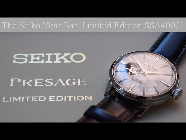 The Seiko Presage Star Bar SSA409J1