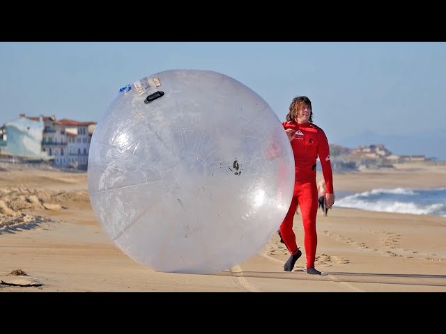 The Man Who Surfed Inside a Plastic Bubble Ball