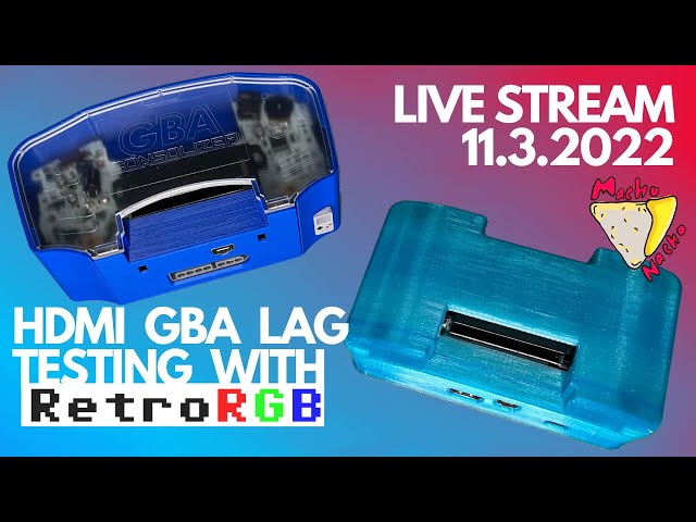 Impromptu Stream For Lag Testing Some Consolized GBA Kits | 6.09.2022 Live Stream