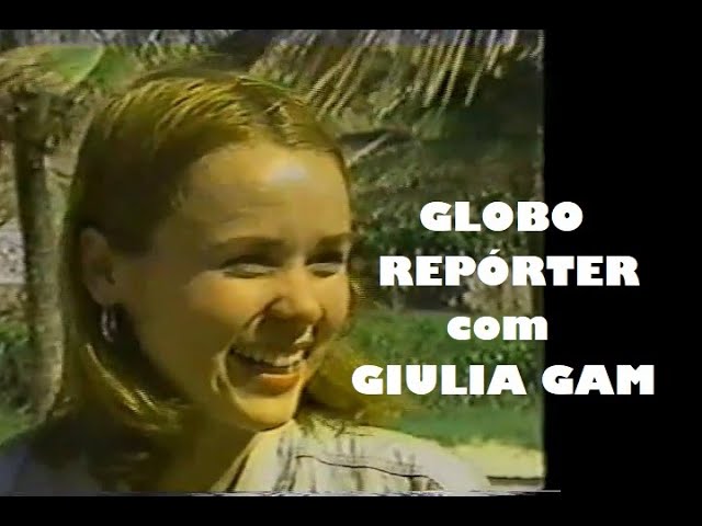 Giulia Gam no Globo Repórter (1987)