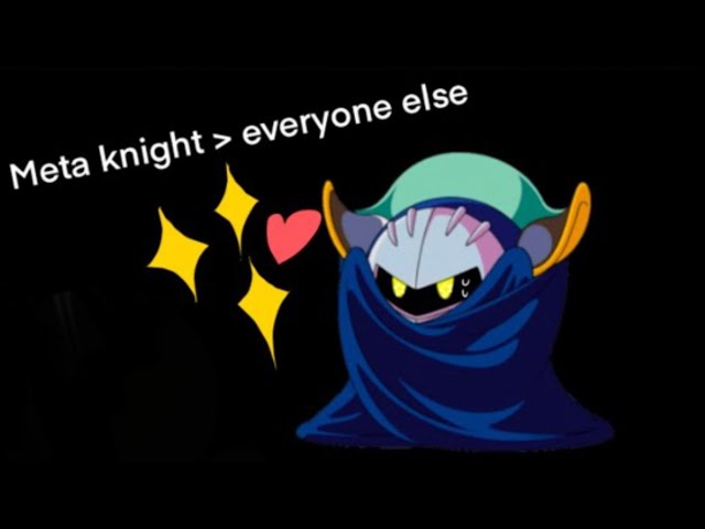 Meta knight being the best character in Kirby: RBAY!