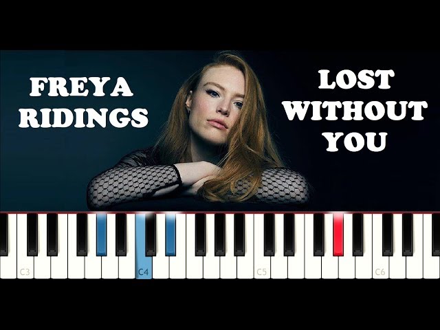 Freya Ridings - Lost Without You (Piano Tutorial)