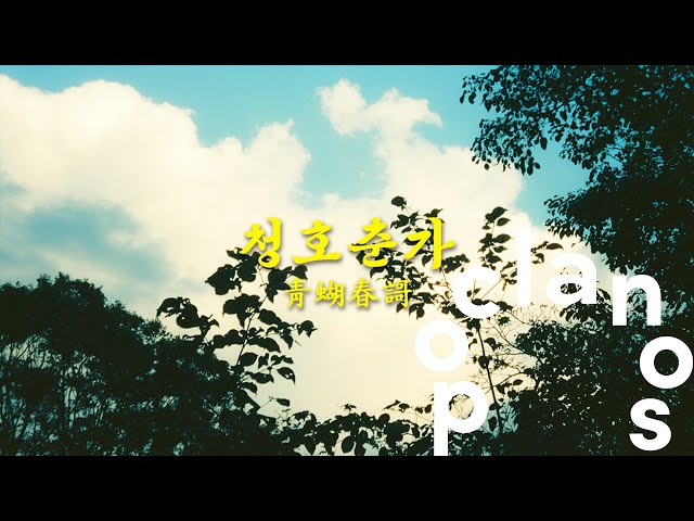 [MV] 블루터틀랜드 (Blue Turtle Land) - 청호춘가 (靑蝴春歌) / Official Lyric Video